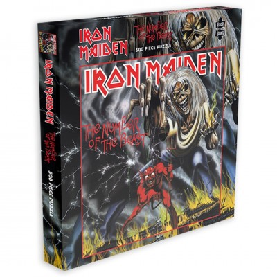 Casse-tête IRON MAIDEN 500 mcx The number of the beast